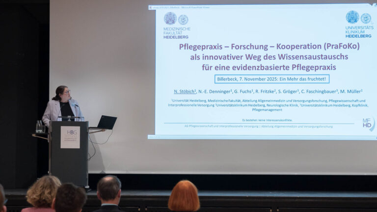 Nicole Stöbich M.Sc. kümmert sich in ihrem ...